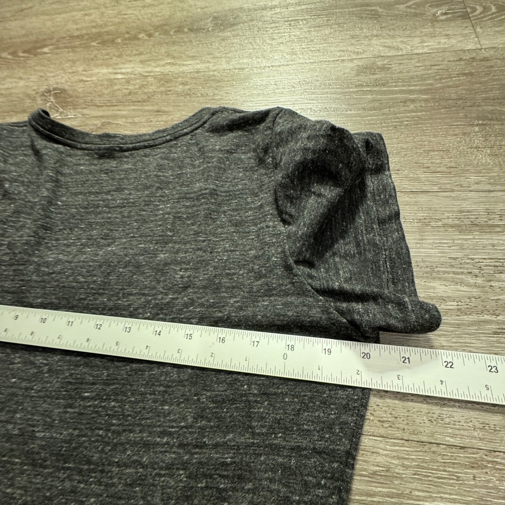 New Era LAFC Shirt Womens XL Gray Cotton Blend V-Neck MLS Soccer Fan Gameday Tee - Picture 6 of 7